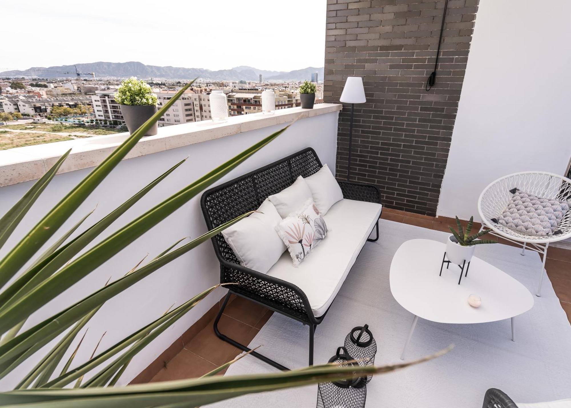 Апартаменты Atico Chic San Jorge Мурсия Экстерьер фото