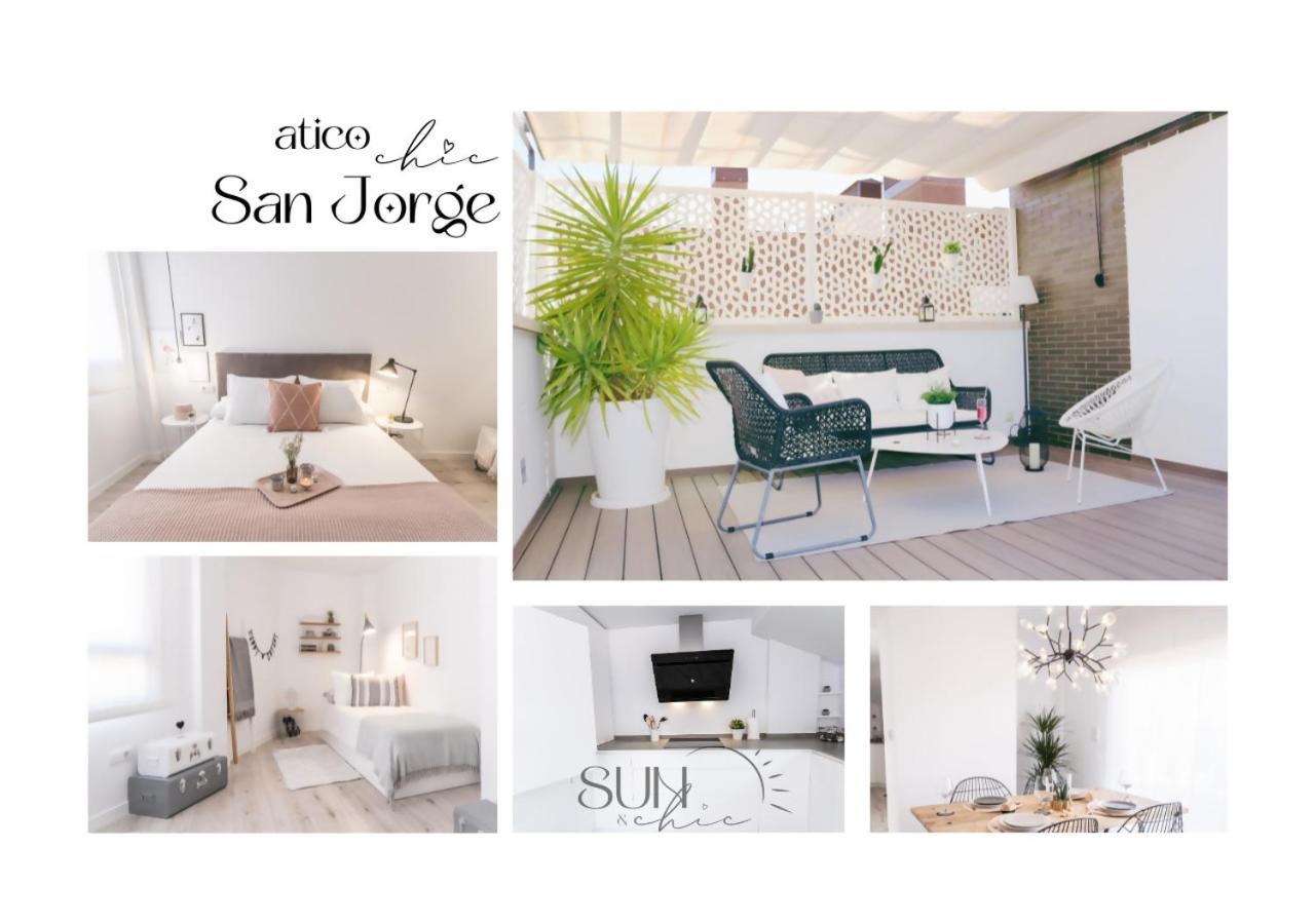 Апартаменты Atico Chic San Jorge Мурсия Экстерьер фото